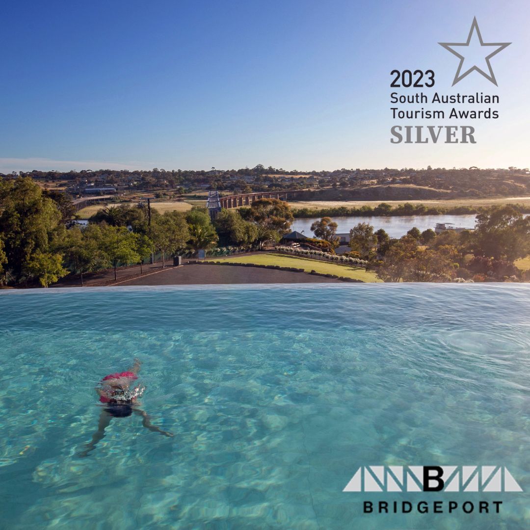 2023 South Australian Tourism Awards - Bridgeport is awarded Silver